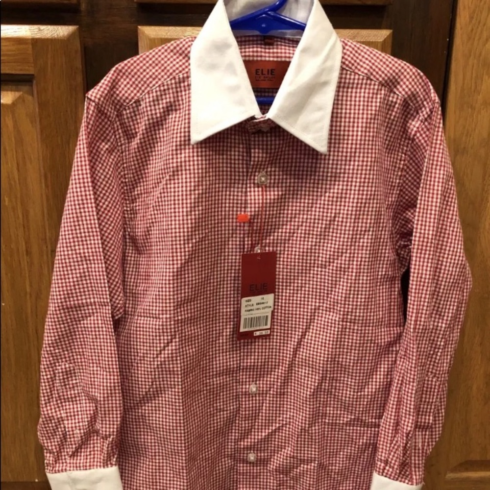 NEW MARKDOWN-Boys Elie Balleh Dress Shirt
